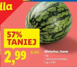 Lidl Miniarbuz, luzem oferta