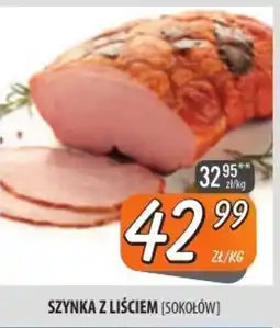Społem Szczecin Szynka z liściem sokołów oferta