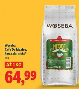 Lidl Woseba Cafe De Mexico, kawa ziarnista oferta