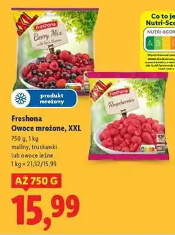 Lidl Freshona Owoce mrożone, XXL oferta
