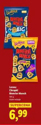 Lidl Lorenz Chrupki Monster Munch oferta