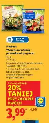 Lidl Freshona Warzywa na patelnię po włosku lub po grecku oferta