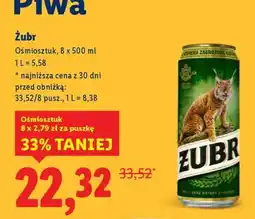 Lidl Żubr oferta