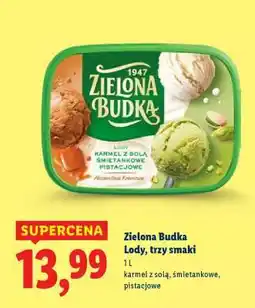 Lidl Zielona Budka Lody, trzy smaki oferta