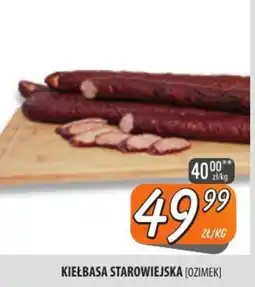 Społem Szczecin Kiełbasa starowiejska ozimek oferta