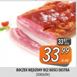 Społem Szczecin Boczek wędzony bez kości ekstra sokołów oferta