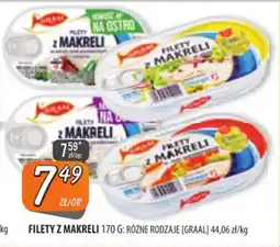Społem Szczecin Filety z makreli graal oferta