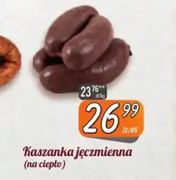 Społem Szczecin Kaszanka jęczmienna oferta