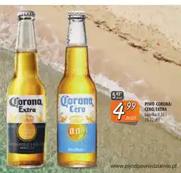 Społem Szczecin Piwo corona: cero, extra oferta