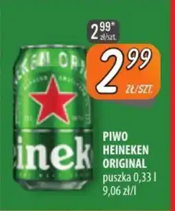 Społem Szczecin Piwo heineken original oferta