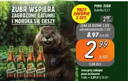 Społem Szczecin Piwo żubr oferta