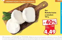 Kaufland Ser Rolada kozia z miodem oferta