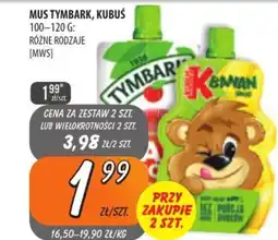 Społem Szczecin Mus tymbark, kubuś oferta