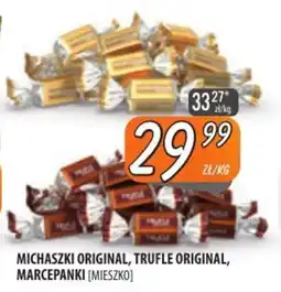 Społem Szczecin Michaszki original, trufle original, marcepanki mieszko oferta