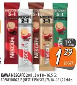 Społem Szczecin Kawa nescafé 2in1, 3in1 oferta