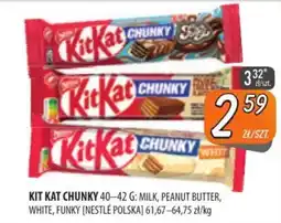 Społem Szczecin Kit kat chunky nestlé polska oferta