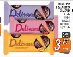 Społem Szczecin Biszkopty z galaretką delisana delicpol oferta