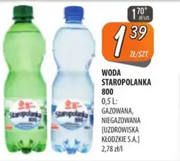 Społem Szczecin Woda staropolanka oferta
