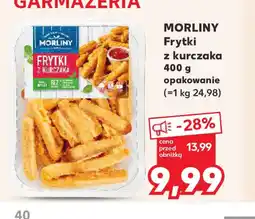 Kaufland Frytki z kurczaka Morliny oferta