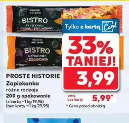 Kaufland Zapiekanka Proste Historie oferta