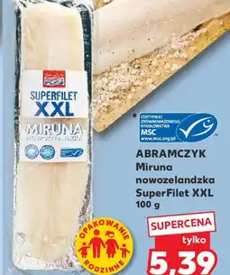 Kaufland Abramczyk Miruna nowozelandzka SuperFilet XXL oferta