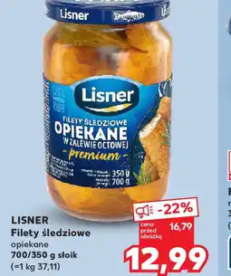 Kaufland Filety śledziowe Lisner oferta