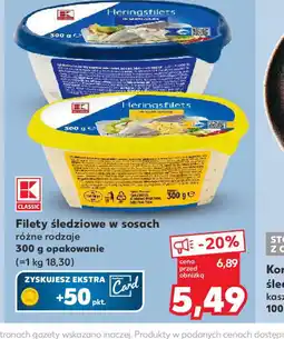 Kaufland Filety śledziowe w sosach oferta