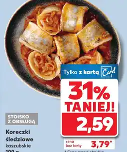Kaufland Koreczki śledziowe kaszubskie oferta