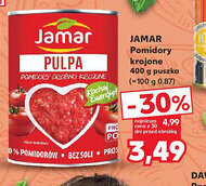 Kaufland Pomidory krojone Jamar oferta