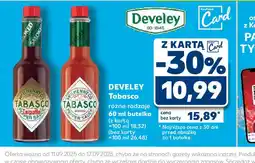Kaufland Sos Tabasco Develey oferta