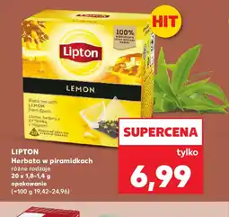 Kaufland Herbata Lipton w piramidkach oferta