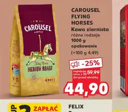 Kaufland Kawa ziarnista Carousel Flying Horses oferta