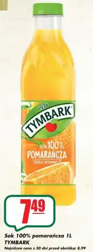 Sezamek Sok 100% pomarańcza TYMBARK oferta