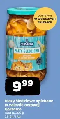 Netto Płaty śledziowe smażone w zalewie octowej Corsarro oferta