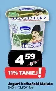 Netto Jogurt naturalny bałkański Maluta oferta