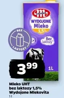 Netto Mleko bez laktozy 3.5% Mlekovita Wydojone oferta