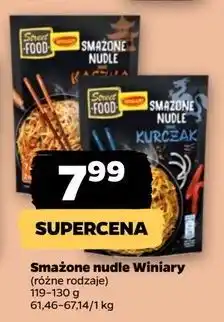 Netto Smażone nudle smak kaczka Winiary Street Food oferta