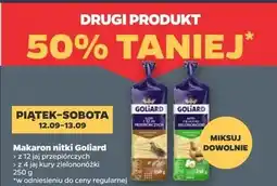 Netto Makaron nitki z 4 jaj kury zielononóżki Goliard oferta