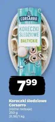 Netto Koreczki śledziowe bałtyckie Corsarro oferta