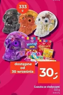Dealz Zestaw słodyczy w plastikowej czaszce oferta