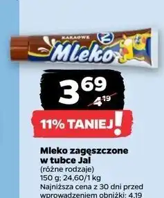 Netto Mleko zagęszczone kakaowe Jal oferta