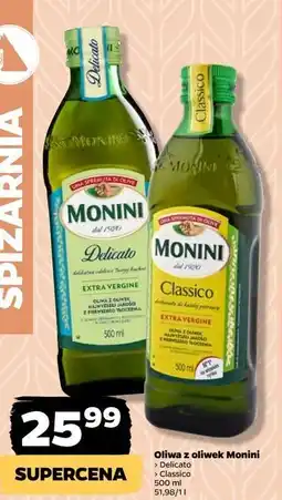Netto Oliwa z oliwek extra vergine Monini Delicato oferta
