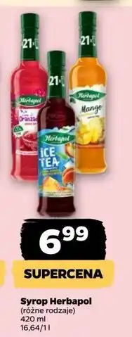 Netto Syrop ice tea z brzoskwinią Herbapol oferta