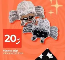 Dealz Pluszowy pająk 18 cm oferta
