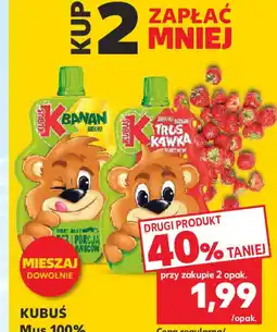 Kaufland Kubuś Mus 100% oferta