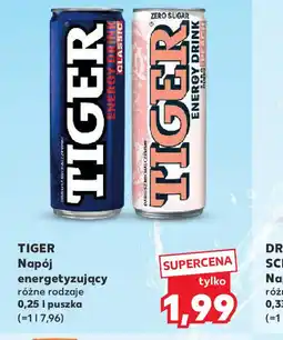 Kaufland Napój energetyzujący Tiger oferta