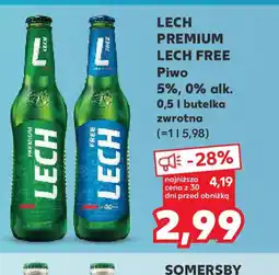 Kaufland Piwo Lech Premium/Lech Free oferta