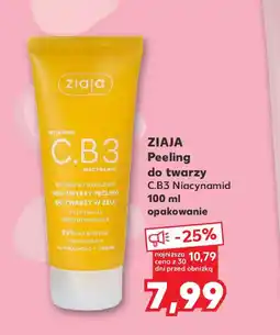 Kaufland Ziaja Peeling do twarzy C.B3 Niacynamid oferta