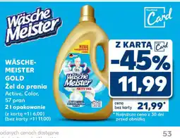 Kaufland Zel do prania Wäsche-Meister Gold oferta