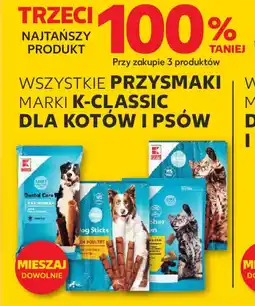 Kaufland Wszystkie przysmaki marki K-Classic dla kotów i psów oferta